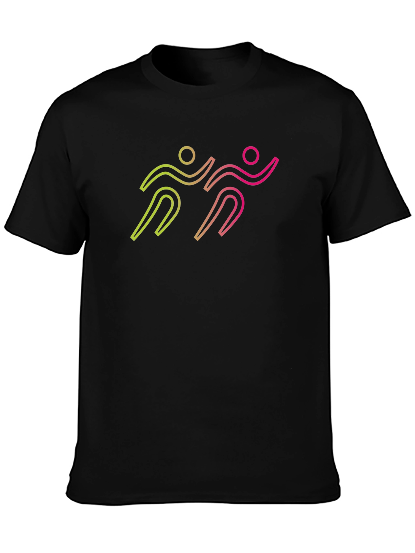 Runner Graphic Tee - Neon Style