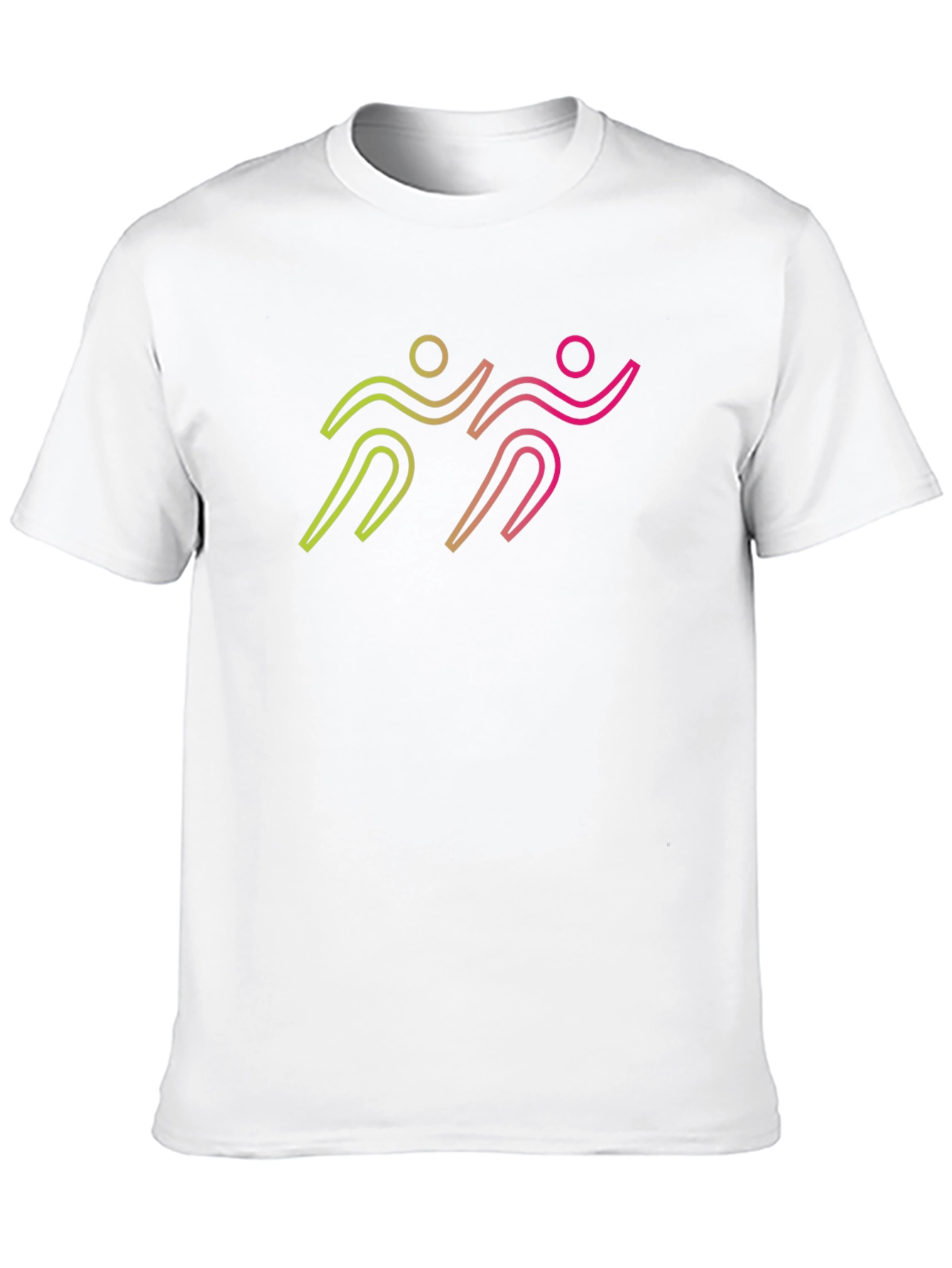 Runner Graphic Tee - Neon Style