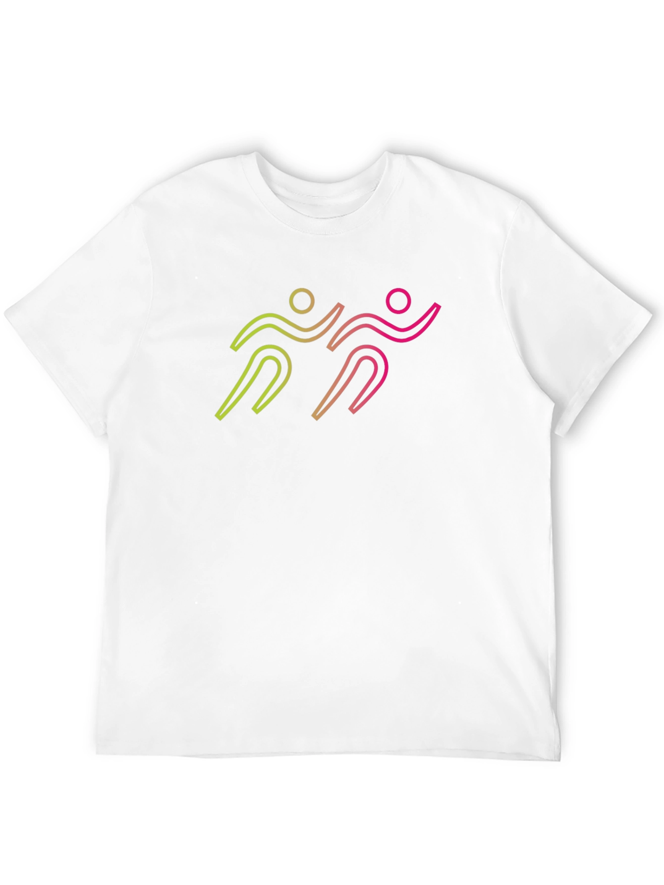 Runner Graphic Tee - Neon Style