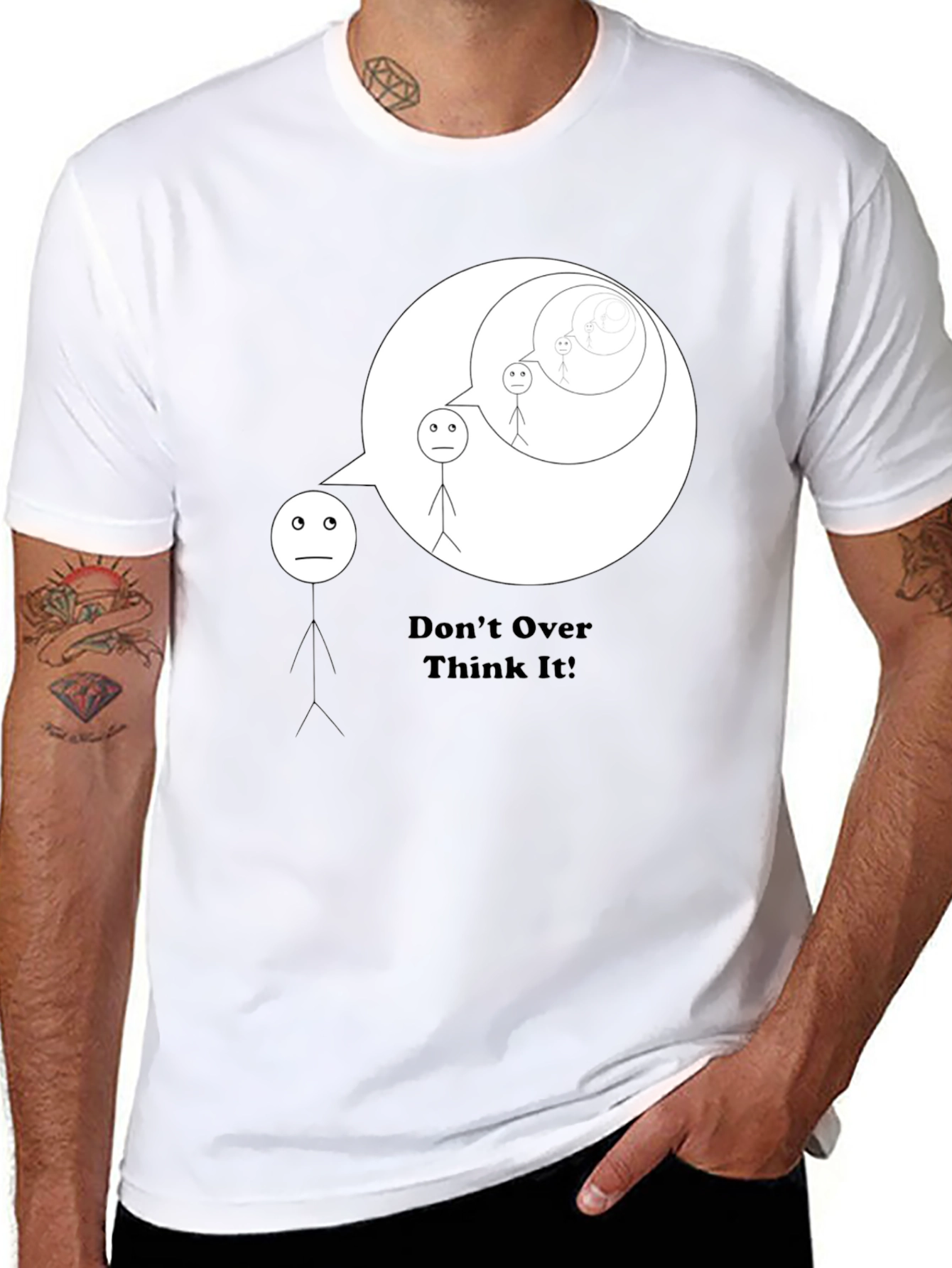 Dont Overthink It - Graphic T-Shirt