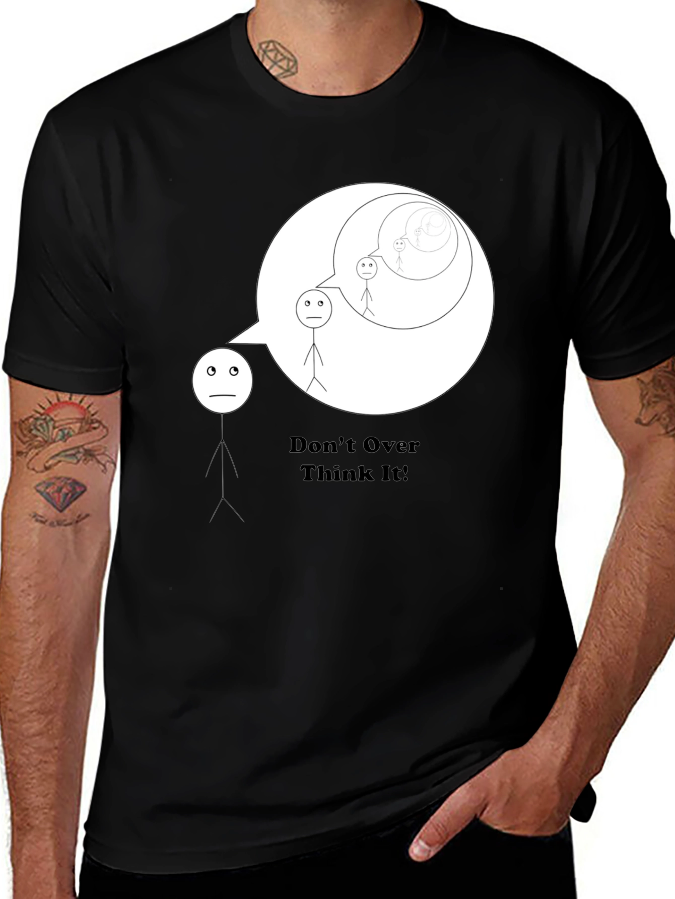 Dont Overthink It - Graphic T-Shirt