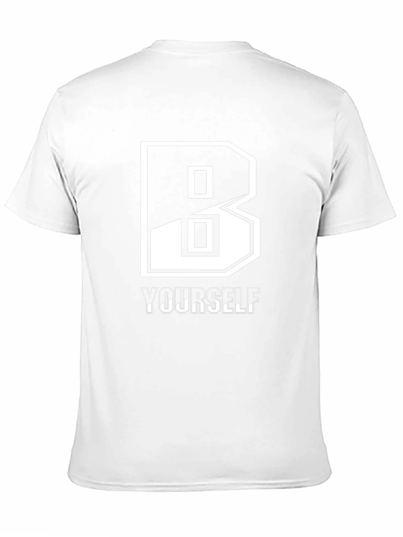 Be Yourself Graphic Tee - Stylish Black T-Shirt