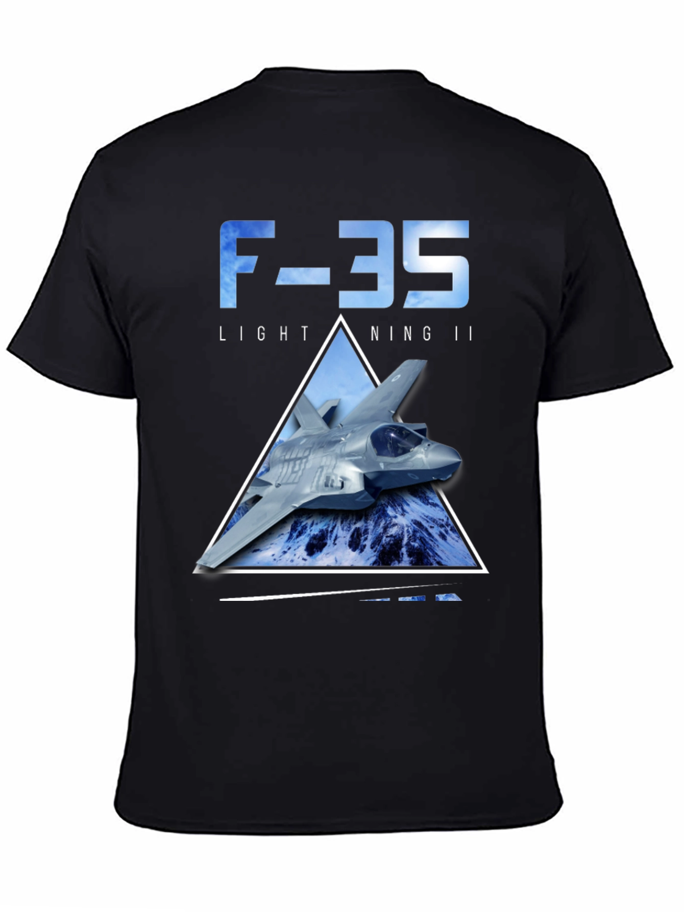 F-35 Lightning II Graphic T-Shirt - Modern Jet Design
