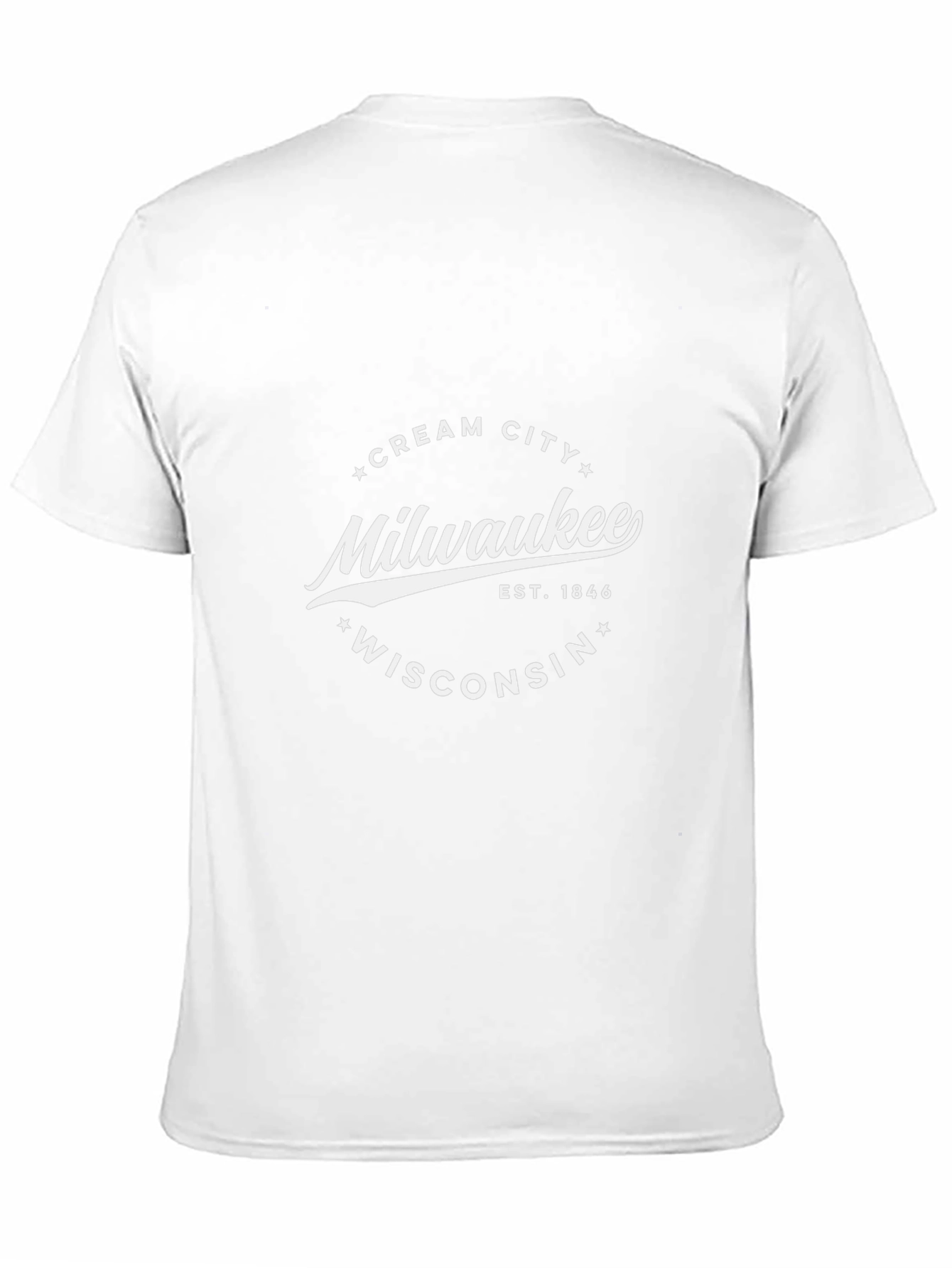 Cream City Milwaukee Wisconsin Black Tee