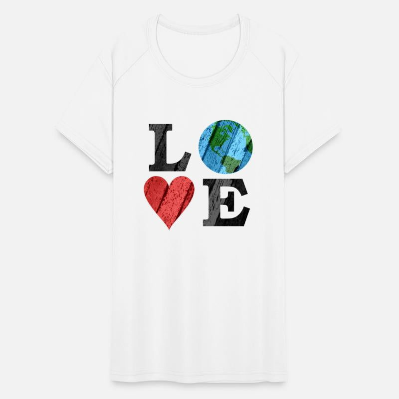Earth Love With Heart And Earth