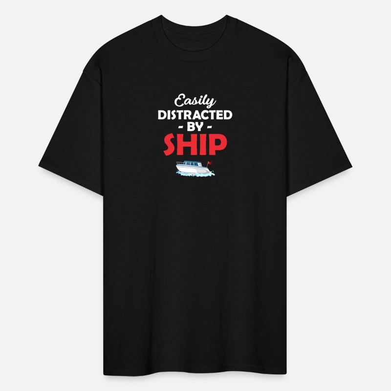 Easily Distracted By Ship Funny Ship Spotter