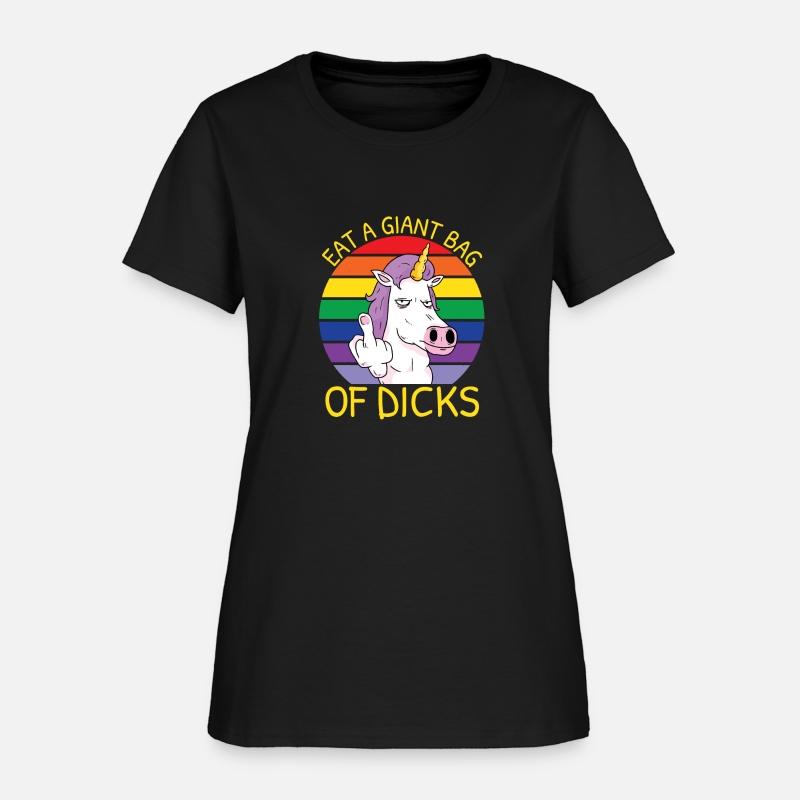 Eat A Bag Of Dicks Rainbow Unicorn Bag Of Dicks