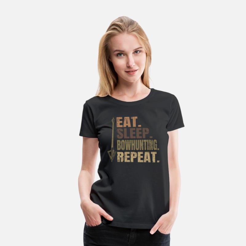 Eat Sleep Bowhunting Repeat Camo Archery