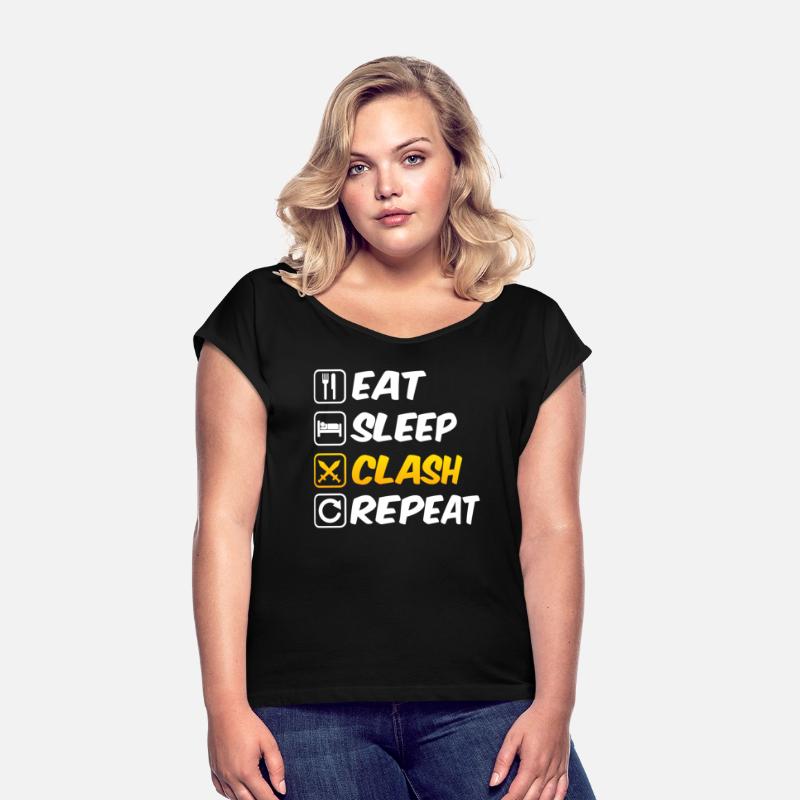 Eat Sleep Clash Repeat Swords Clan Mobile Gaming