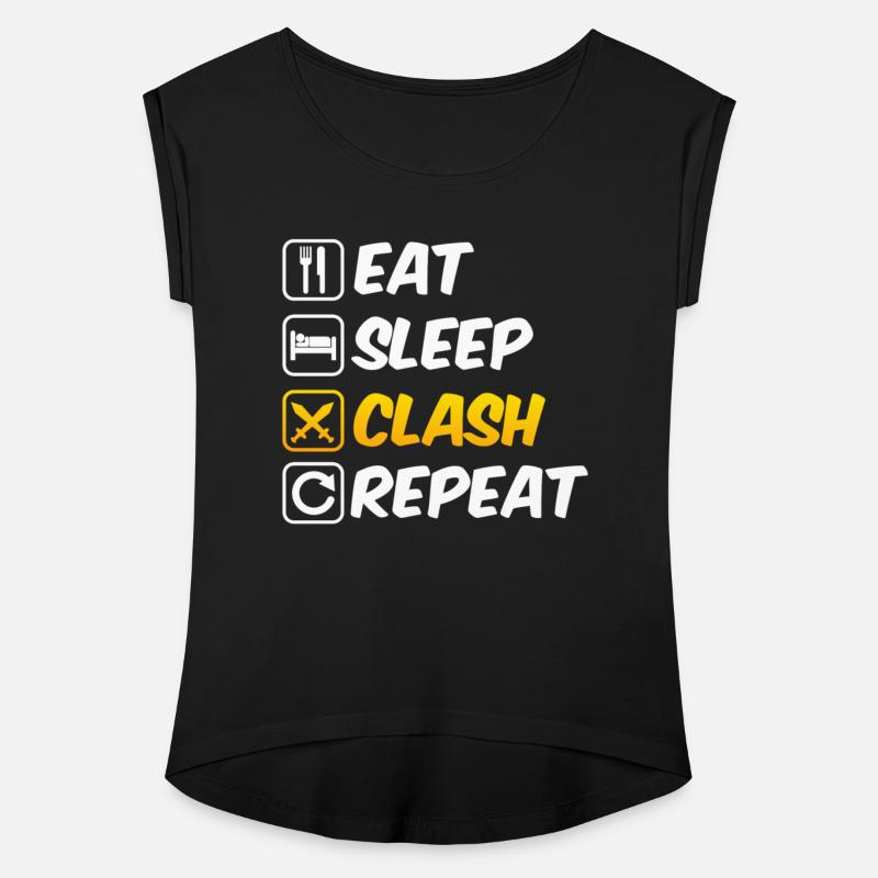 Eat Sleep Clash Repeat Swords Clan Mobile Gaming