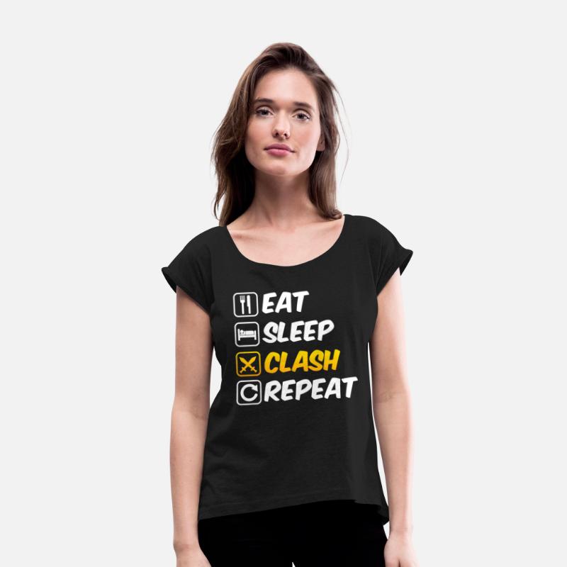 Eat Sleep Clash Repeat Swords Clan Mobile Gaming