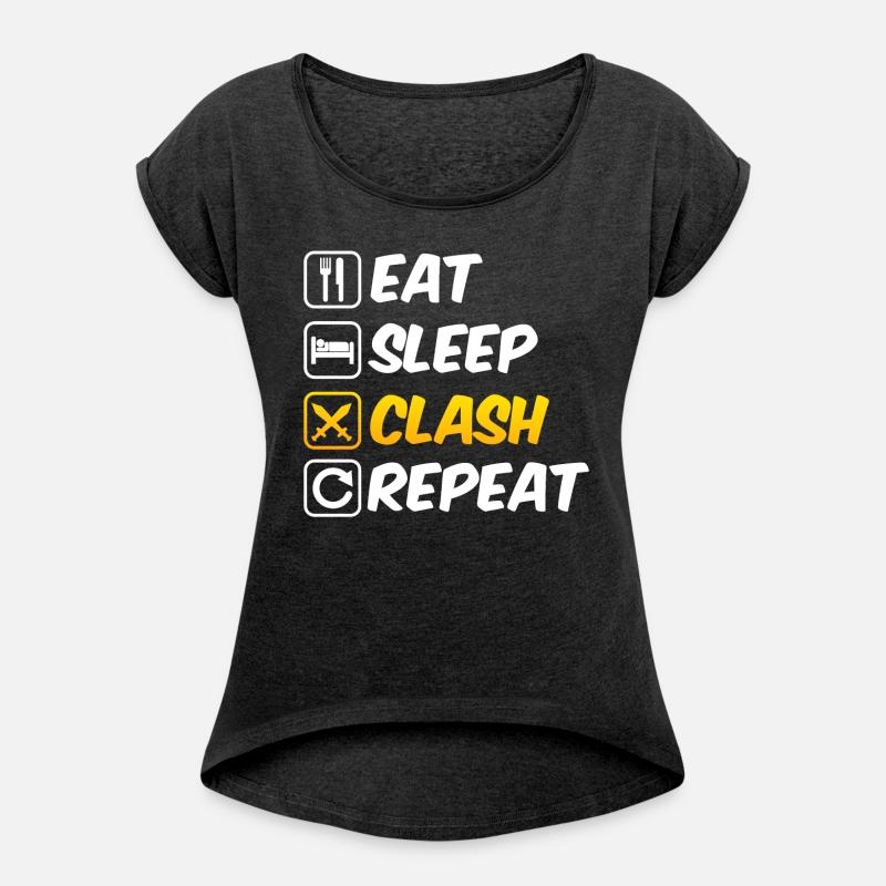 Eat Sleep Clash Repeat Swords Clan Mobile Gaming