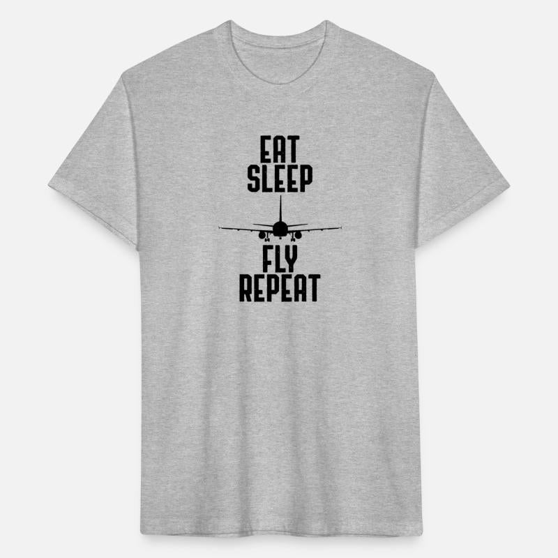 Eat Sleep Fly Repeat Pilot Aviation Gift