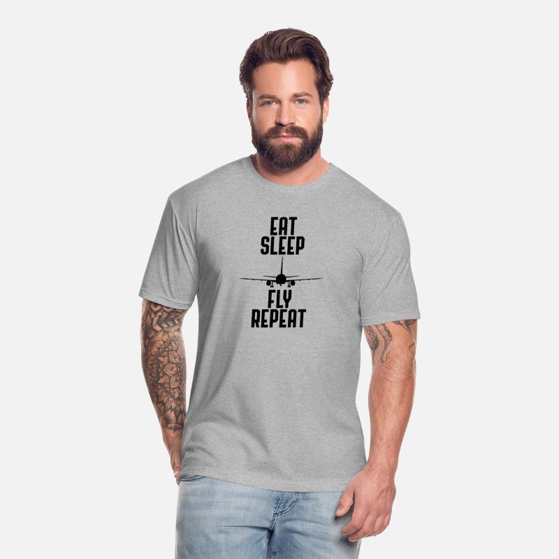 Eat Sleep Fly Repeat Pilot Aviation Gift