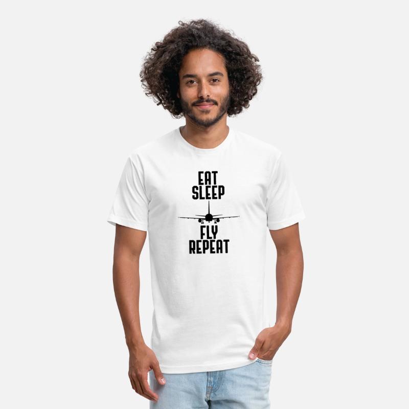 Eat Sleep Fly Repeat Pilot Aviation Gift