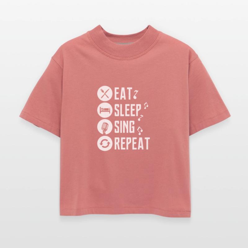 Eat Sleep Sing Repeat Singing Singer