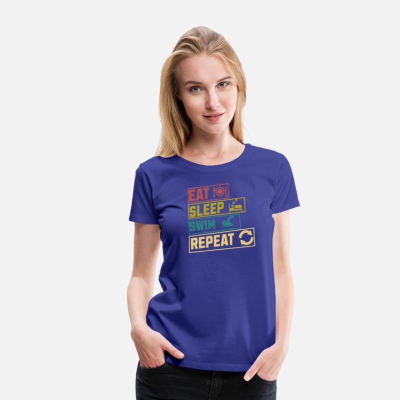 Eat sleep swim repeat hobby
