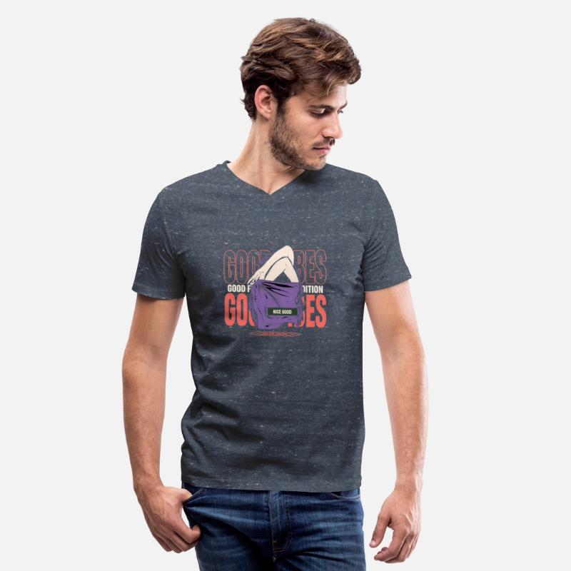 Edgy “Best Vibes” Graphic Tee – Bold Retro Style