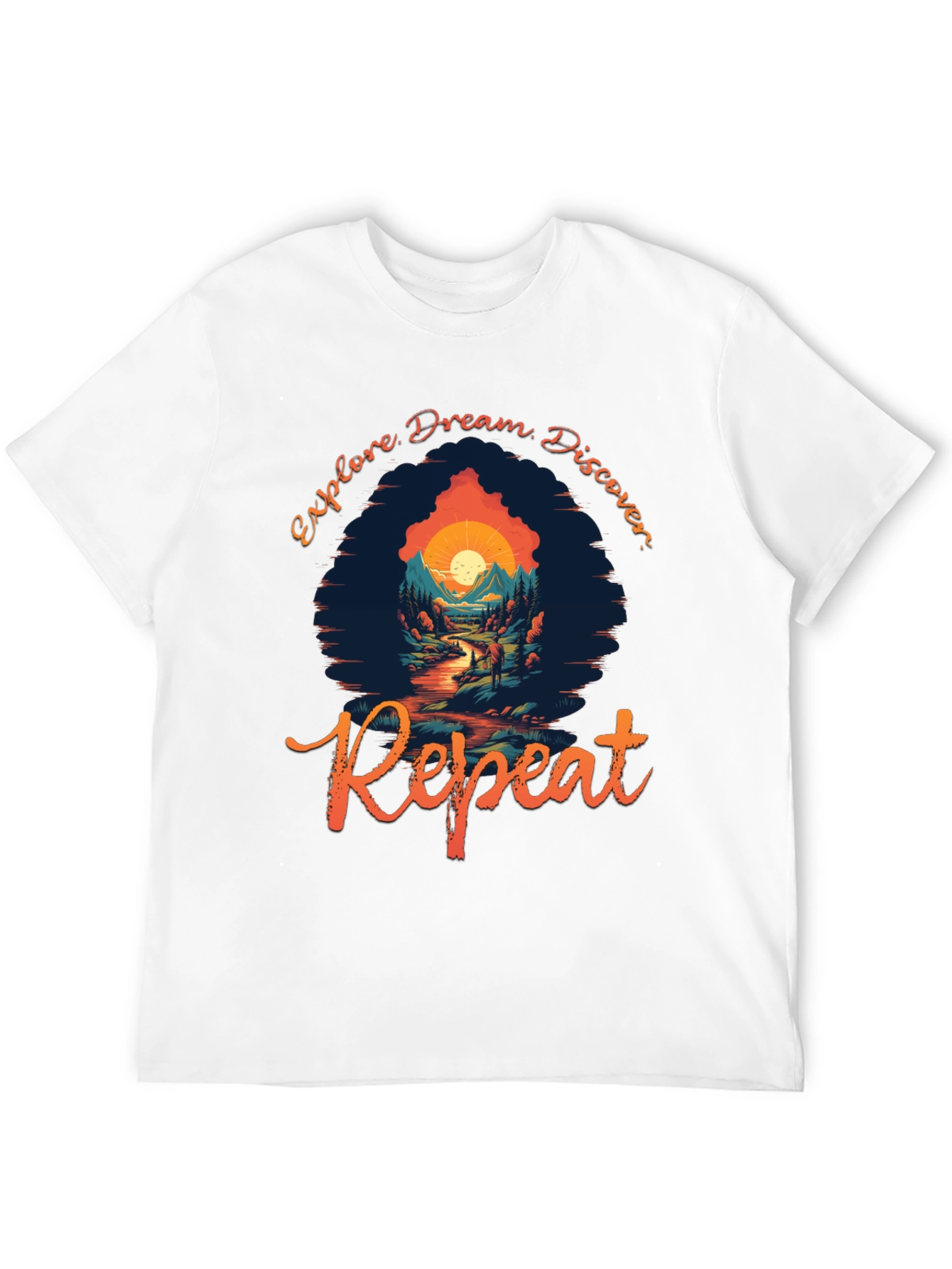 Explore Dream Discover Repeat T-Shirt