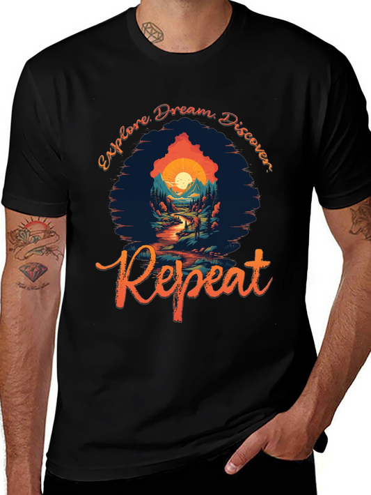 Explore Dream Discover Repeat T-Shirt