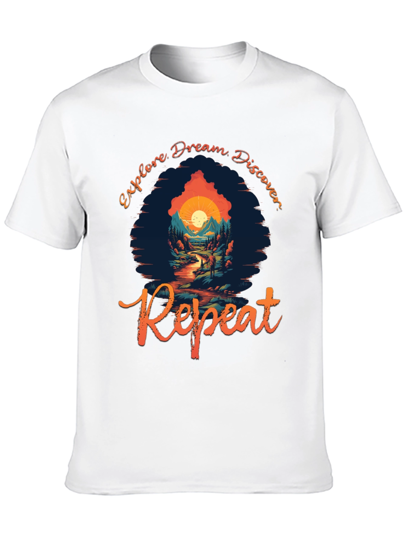 Explore Dream Discover Repeat T-Shirt
