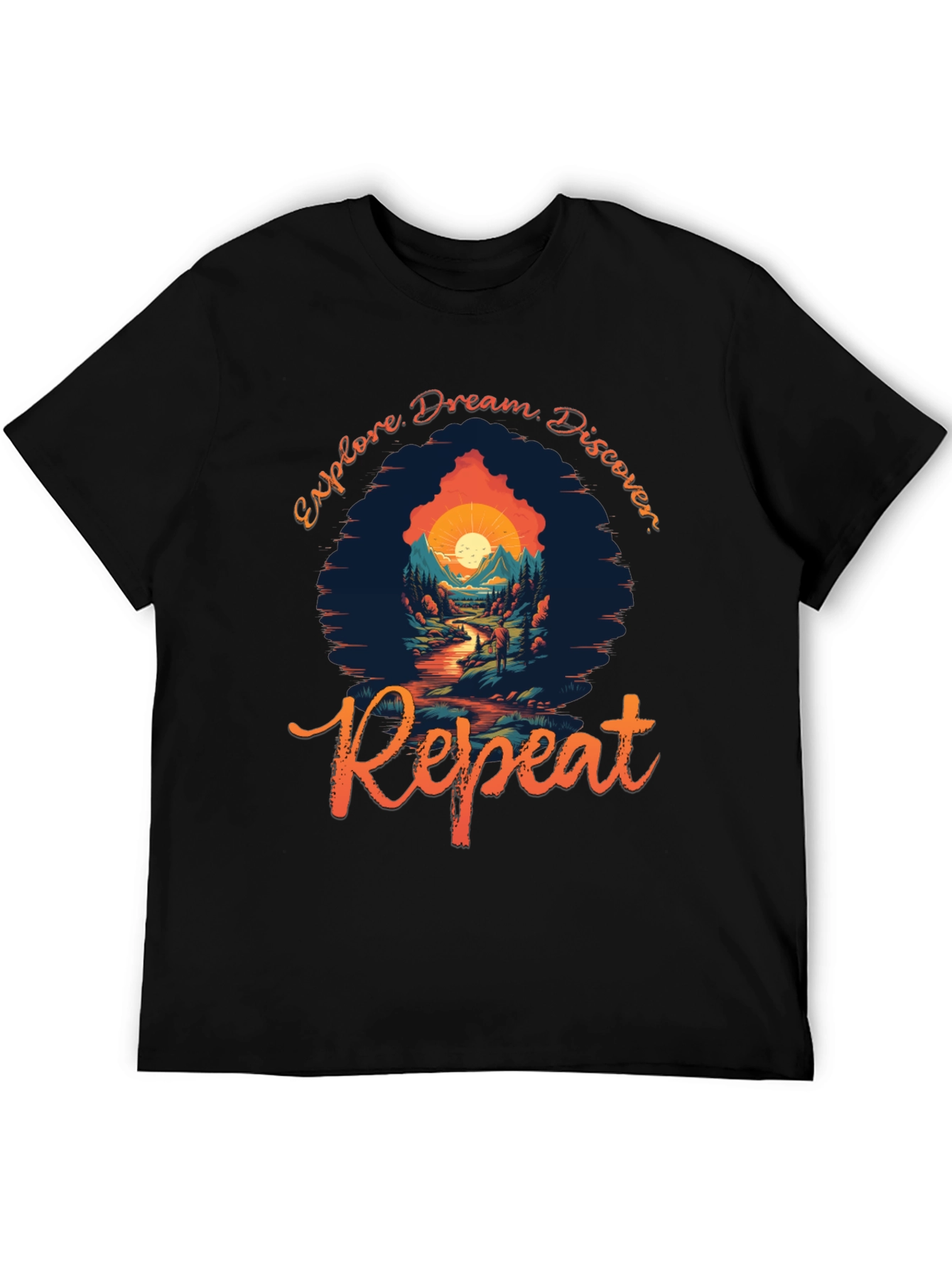 Explore Dream Discover Repeat T-Shirt