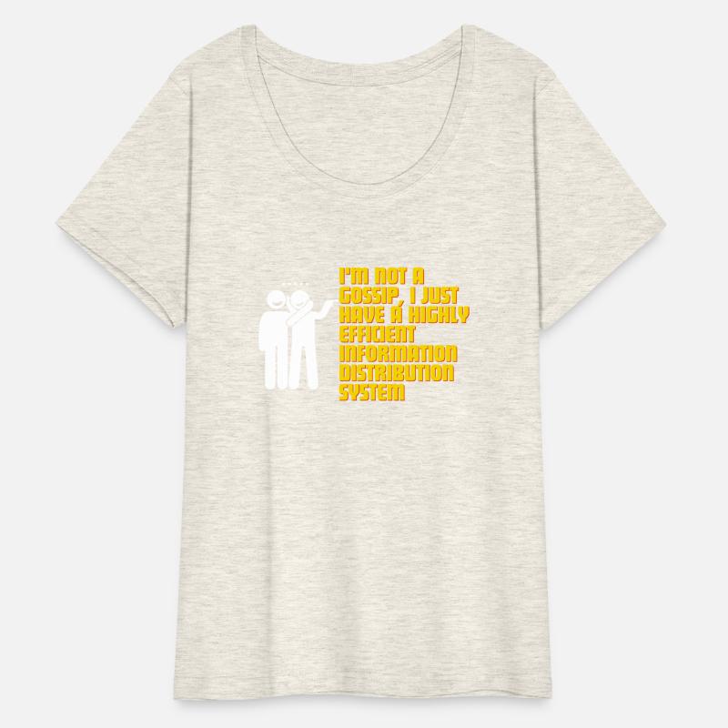 Efficient information distribution system Tshirt