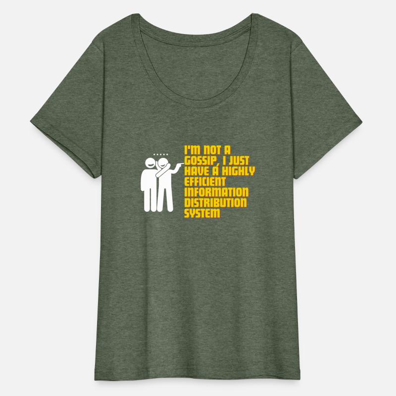 Efficient information distribution system Tshirt