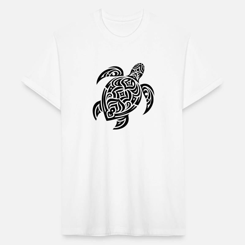 Elegant Tribal Tattoo Turtle