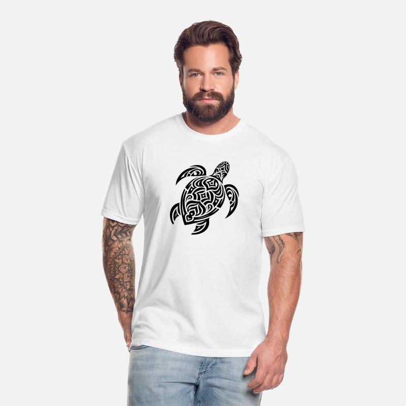 Elegant Tribal Tattoo Turtle