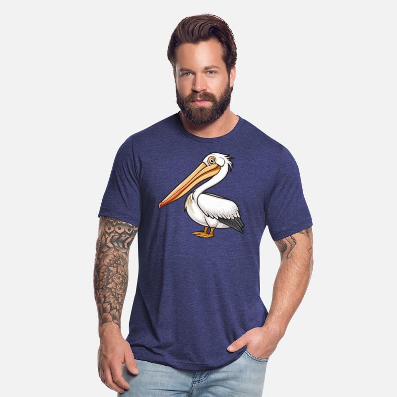 Elegant White Pelican Stance