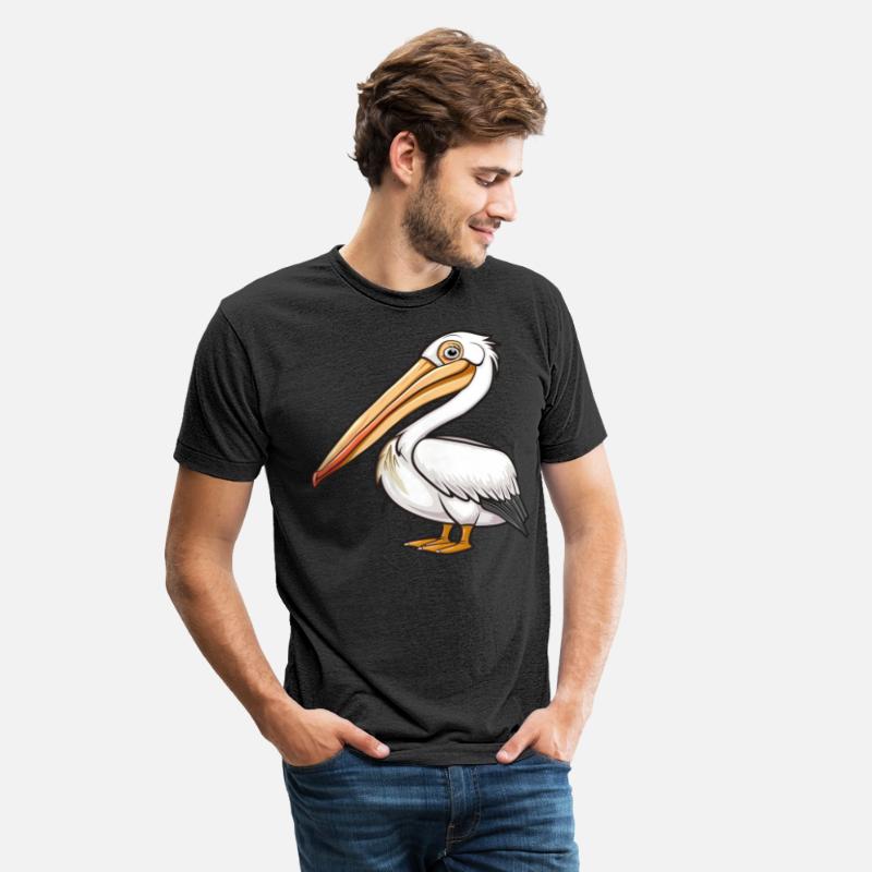 Elegant White Pelican Stance