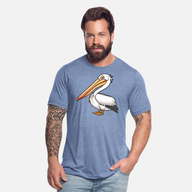 Elegant White Pelican Stance