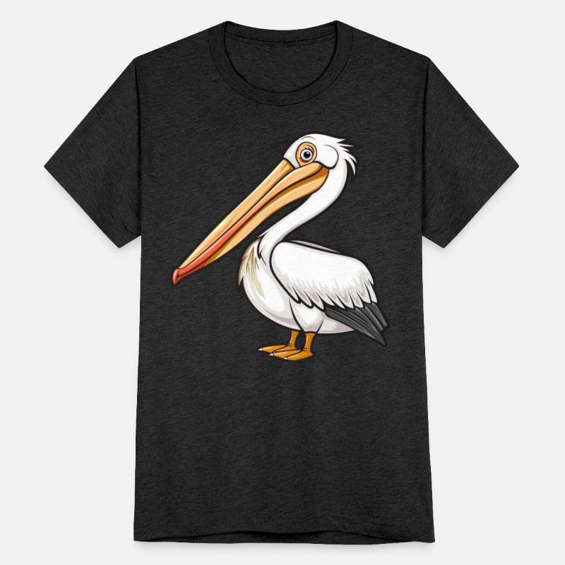 Elegant White Pelican Stance