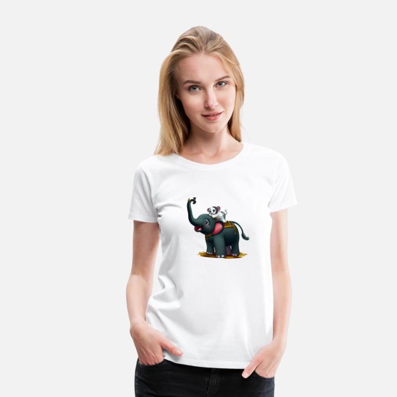 elephant and panda