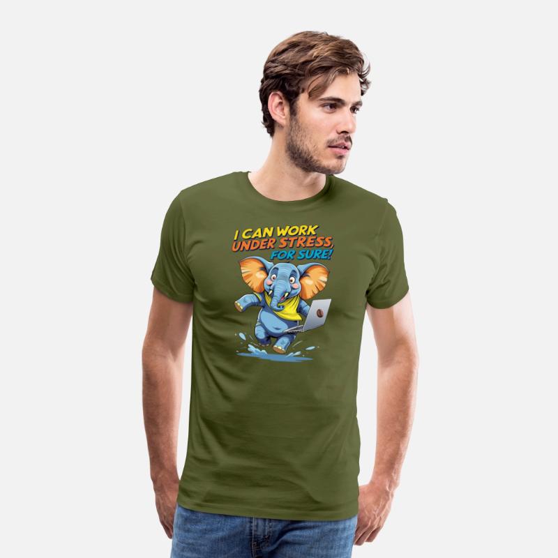 Elephant Motivational Stress Relief Design