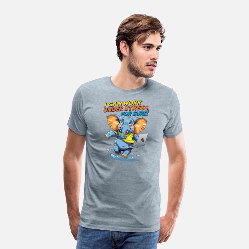 Elephant Motivational Stress Relief Design