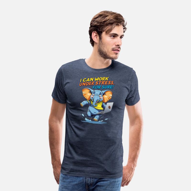 Elephant Motivational Stress Relief Design