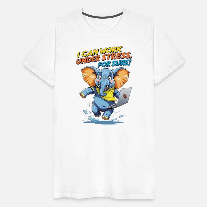 Elephant Motivational Stress Relief Design