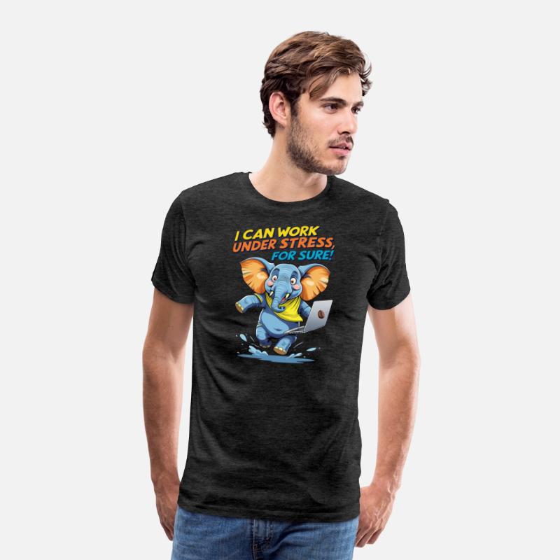 Elephant Motivational Stress Relief Design