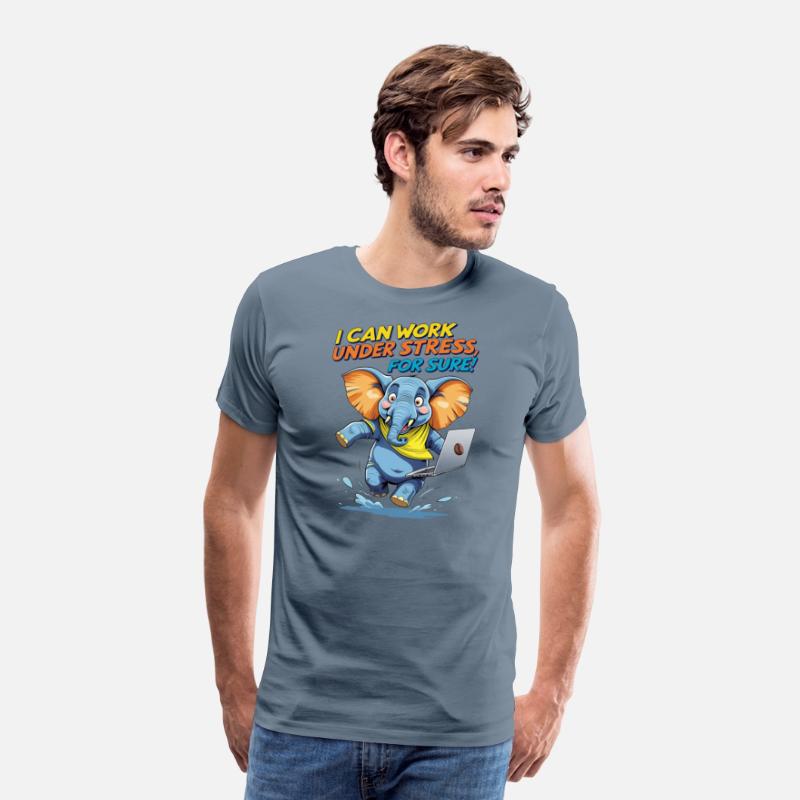 Elephant Motivational Stress Relief Design