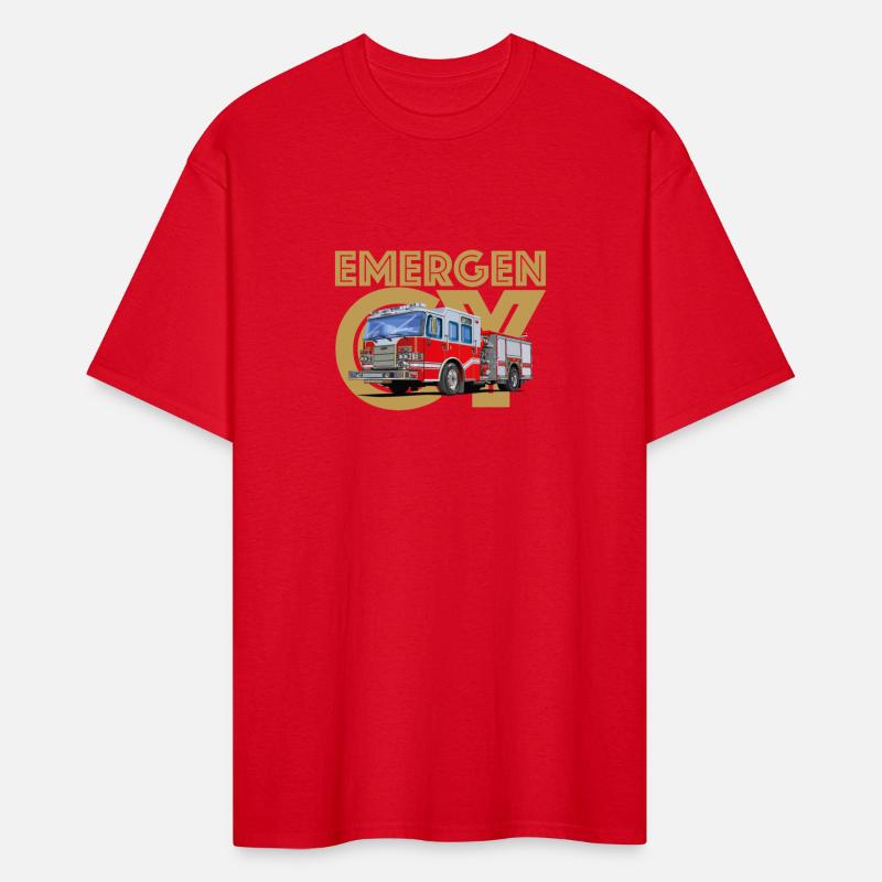 Emergency, fire truck