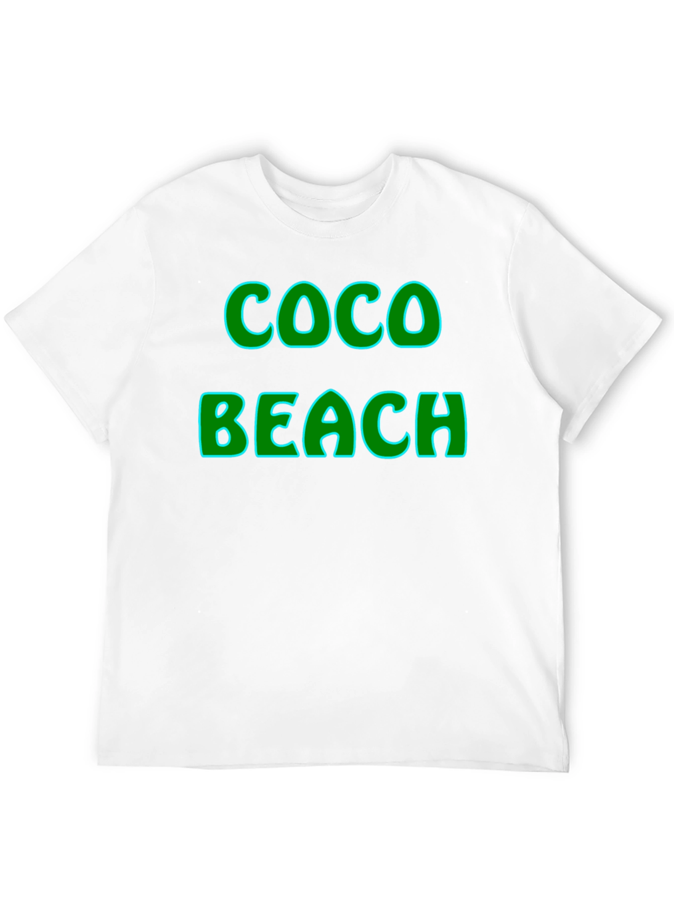 Coco Beach Graphic T-Shirt - Tropical Style