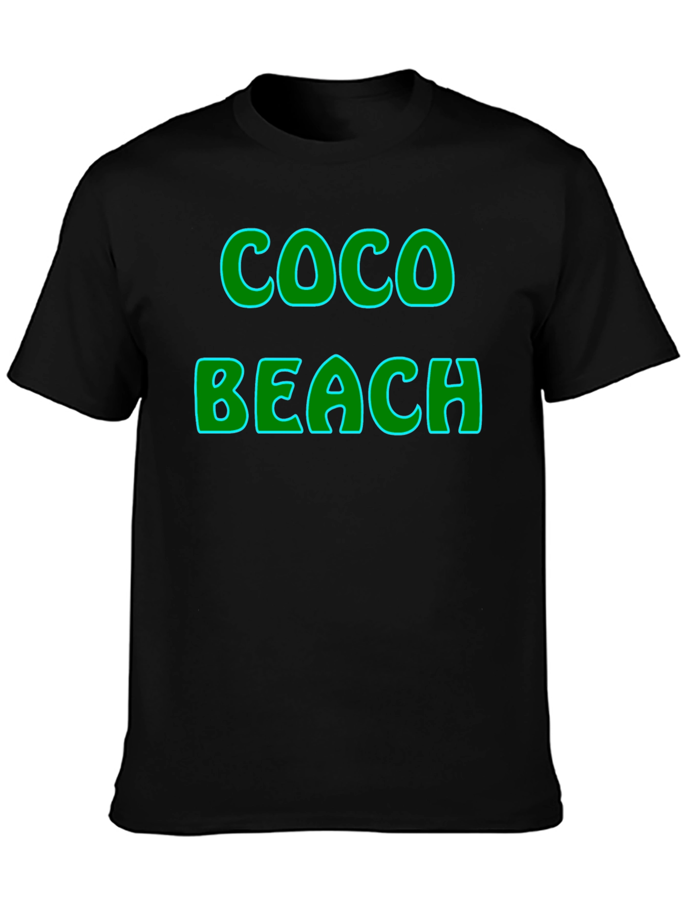 Coco Beach Graphic T-Shirt - Tropical Style
