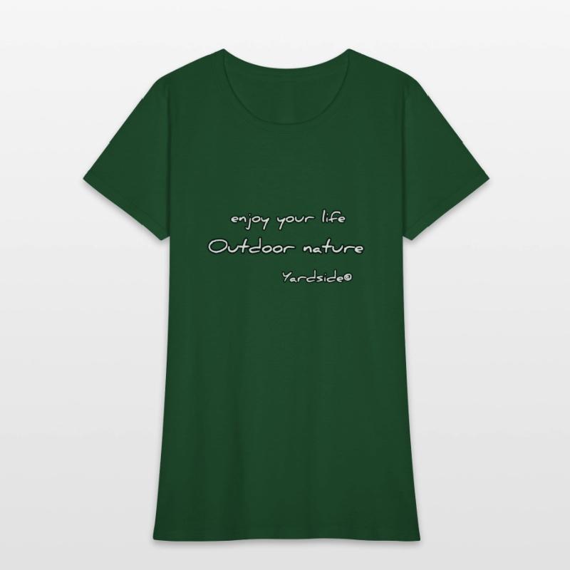 enjoy your life Outdoor nature Yardside font
