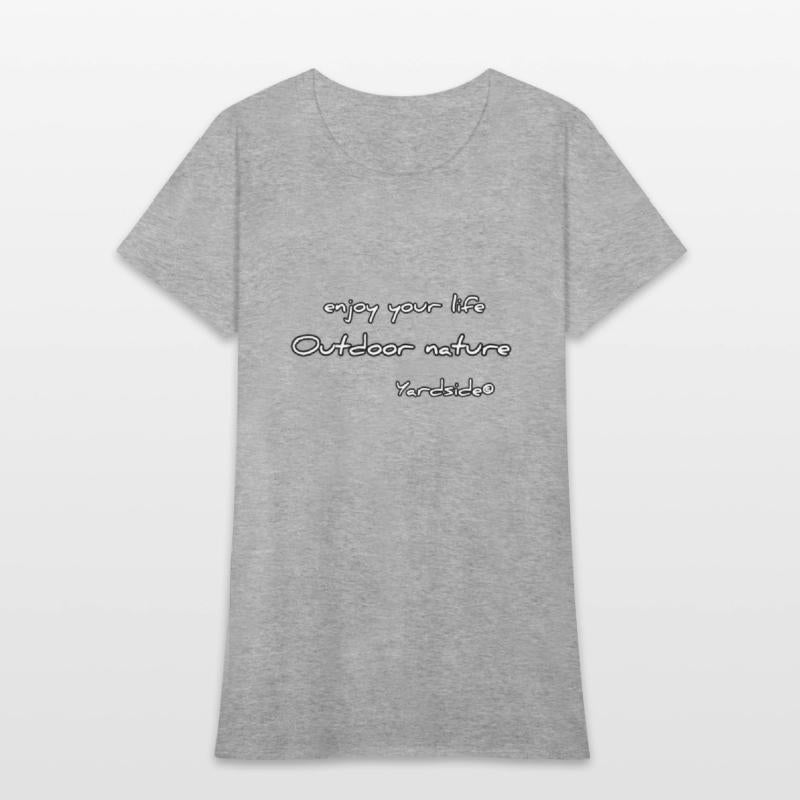 enjoy your life Outdoor nature Yardside font