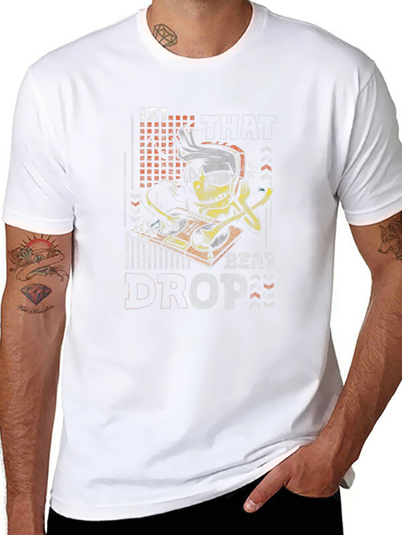 Let That Beat Drop Graphic T-Shirt