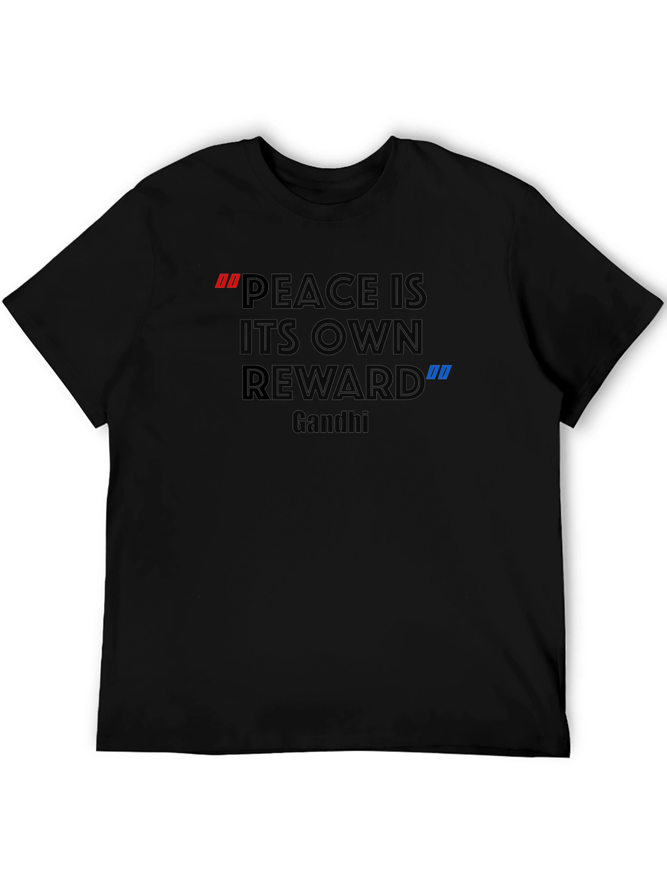 Peace Quote Graphic T-Shirt