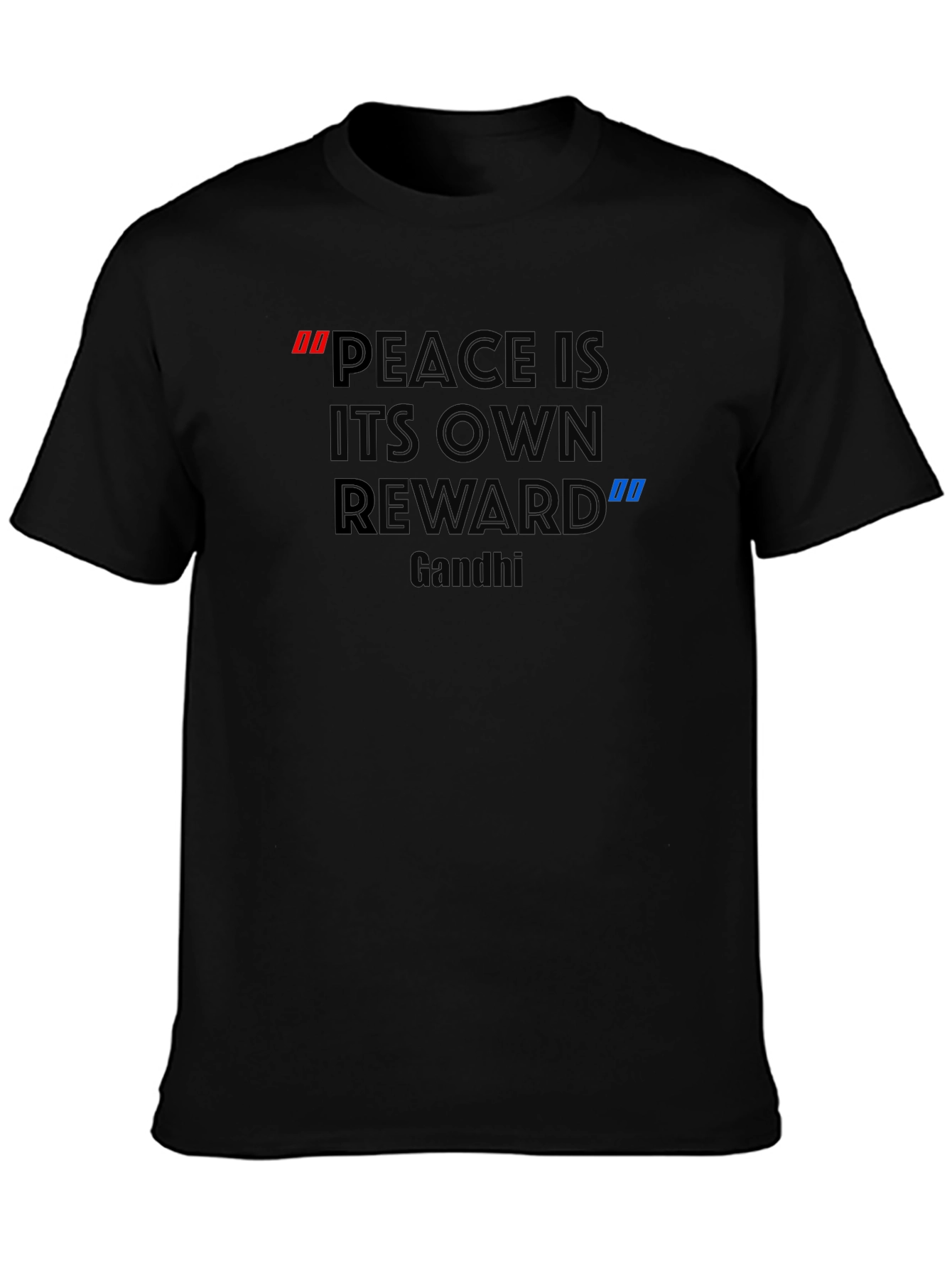 Peace Quote Graphic T-Shirt