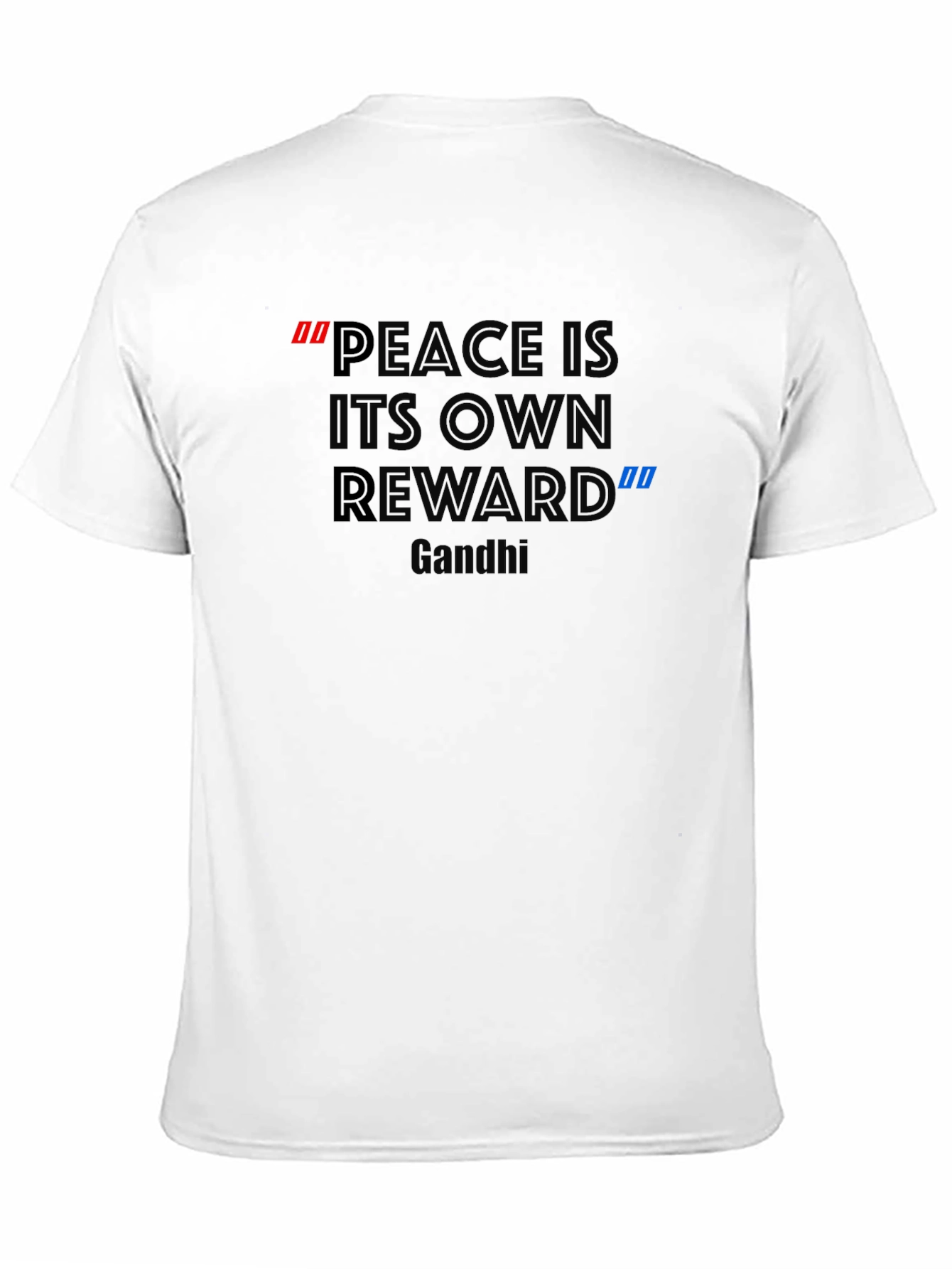 Peace Quote Graphic T-Shirt